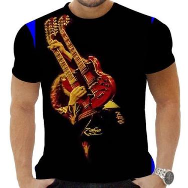 Imagem de Camiseta Camisa Personalizada Rock Clássico Led Zeppelin 9 - Obsidiana