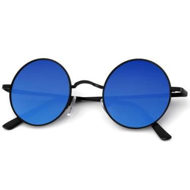 Imagem de Gafas de Sol KALIYADI Redondas Polarizadas con Protección UV 47 mm