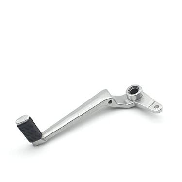 Imagem de ACZMTPJ Alavanca de freio traseiro de motocicleta, haste de pedal de descanso de freio de pé traseiro, para Ducati 696 796 795 M1100 2009 2010 2011 2012 2013 Monster