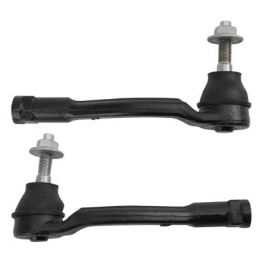 Imagem de TRQ Conjunto de haste de direção externa frontal compatível com Hyundai Santa Fe 20-23 Kia Telluride 19-20