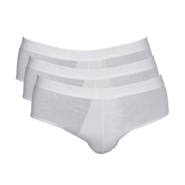 Imagem de Kit 3 Cuecas Zorba Slip Modal 688 Branco  GG, Branco, GG