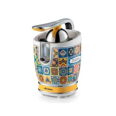 Imagem de Espremedor de Frutas Ariete Positano 413, 85W, 220V, Alavanca de Pressão, Design Retrô
