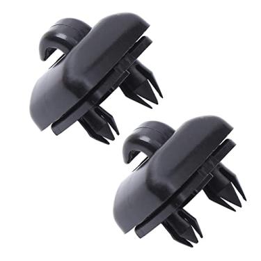 Imagem de SAARAV 2 Peças De Clipes Pretos Para Viseira Solar Interna, Gancho Suporte Protetor Interno Carro Atualizado 8U0857562A Audi A1 A3 A4 A5 Q3 Q5 S3 S4 S5 Tt