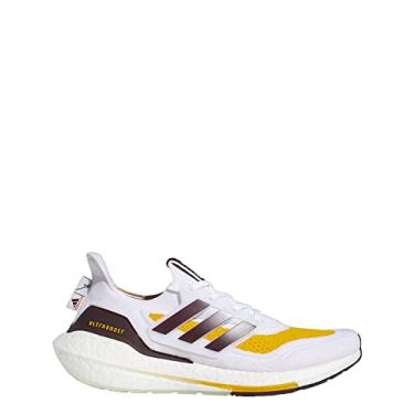 Imagem de adidas Tênis de corrida masculino Ultraboost 21, Nuvem/Team Colleg, 8