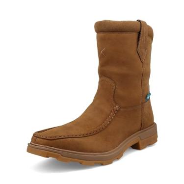 Imagem de Twisted X Bota de trabalho masculina UltraLite X de 23 cm, Leão caramelo, 39