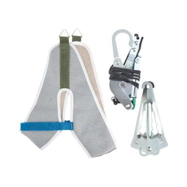 Imagem de Kit De Tração Cervical Ajustável Para Porta Com Almofada E Massageador