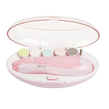 Imagem de Arquivo Elétrico de Unhas para Bebê 6 em 1 Ferramenta Cortador Baixo Ruído Sem Afiadas