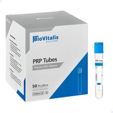 Imagem de Biovitalis Solutions 50 tubos PRP 10 ml tubo PRP ACD e gel + anticoagulante para plasma rico em plaquetas