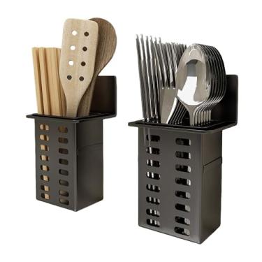 Imagem de Rack de armazenamento de cosméticos para banheiro montado na parede, sem necessidade de perfuração, tipo cesta suspensa, caixa de armazenamento de chuveiro de plástico drenável para escovas de dentes