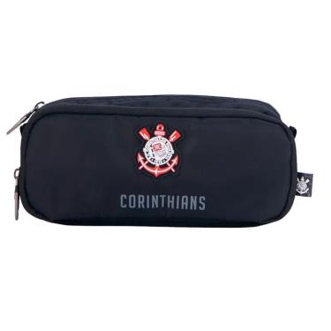 Imagem de Estojo Escolar Infantil 2 Divisórias Corinthians Poderoso