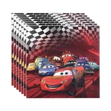 Imagem de Suprimentos Para Festa De Aniversário McQueen 20 40 60pcs Guardanapos 