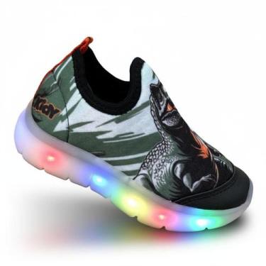 Imagem de Tênis Infantil Aranha de Menino LED LUZINHA Kidy 20017810 Z098 Cor:020