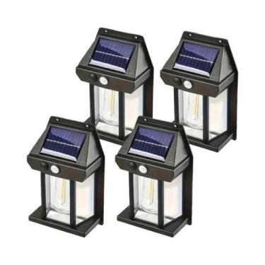 Imagem de Luzes De Parede Solares Com Sensor De Movimento LED Para Iluminação Ex