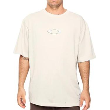 Imagem de Camiseta Oakley Heritage Ellipse Metal SM26-Masculino