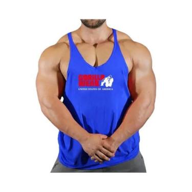 Imagem de Camiseta De Academia Masculina De Secagem Rápida, Colete De Verão Para