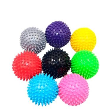 Imagem de Kit 4 Bola Cravo Massagem Liberação Miofascial Pvc Duro