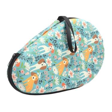 Imagem de harayaa Estojo para raquete de tênis de mesa, leve e portátil, ideal para uso interno e externo, Verde