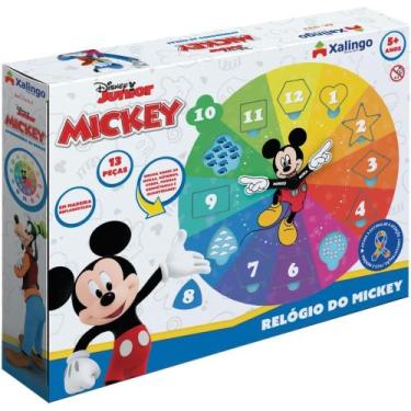 Imagem de Brinquedo Pedagógico Mickey Aprendendo as Horas - TK Shopping