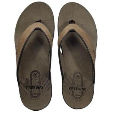 Imagem de Chinelo Masculino Couro Canastra Freeway-Masculino