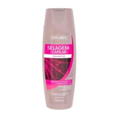 Imagem de Shampoo Selagem Capilar Karité 330ml Vini Lady-Unissex