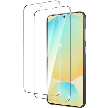 Imagem de 2Pcs Vidro Temperado, para Samsung Galaxy S25+ S25 Plus, Filme Protetor de Tela com Desbloqueio de Impressão Digital