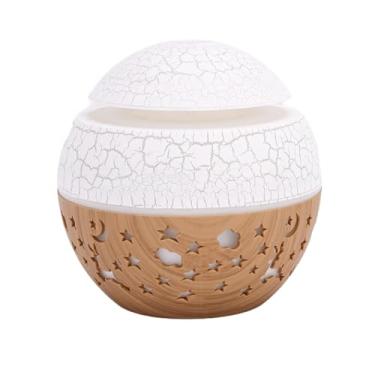 Imagem de Asixxsix Difusor de óleo Essencial, Cabo USB 100ml Difusor Pequeno de Aromaterapia Umidificador de Névoa Fria Com Luz de Mudança de Cor de 7 LED para Sala, Escritório, Plantas