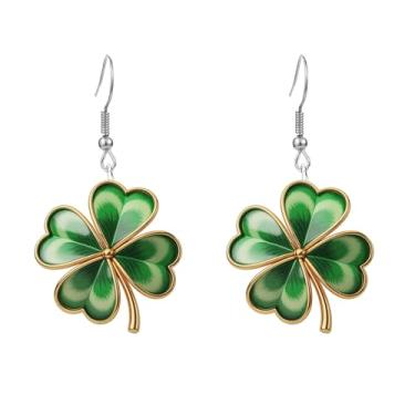 Imagem de Brincos de plantas para o dia dos namorados, brincos femininos pendentes para lembrancinhas de festa, joias de acrílico para intercâmbio de estudantes, presentes para lembrancinhas de sala de aula