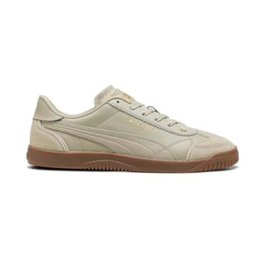 Imagem de PUMA Tênis masculino Porsche Legacy X Club 5V5 Lux com cadarço casual - bege, Bege, 40
