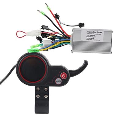 Imagem de Yinhing Painel de Controle Com Tela LCD do Controlador Com Acessório de Interruptor para Bicicleta Elétrica e Scooter de Alto Desempenho 48V Visibilidade Aprimorada Design e Construção Fáceis de