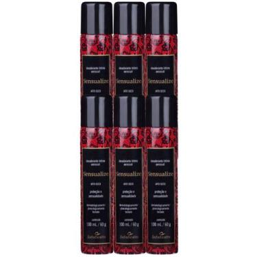 Imagem de Kit 6 Desodorante Intimo Feminino Sensualize Sedução Atacado - Sofisti