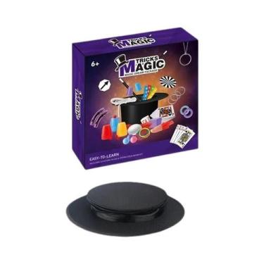 Imagem de Kit Mágico Infantil Fantasia De Mágico Conjunto De Truques Para Inicia