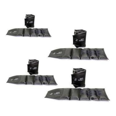 Imagem de Kit De Caneleiras/tornozeleiras De Poliéster - 1, 2, 3 E 5kg-Unissex