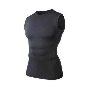 Imagem de Colete Masculino Slim Fit De Secagem Rápida E Respirável Para Treino, 