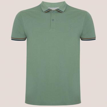 Imagem de Camisa Polo Dudalina Piquet Jacquar Masculino-Masculino