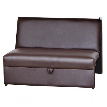 Imagem de Sofá Cama Malu - Marrom Corino
