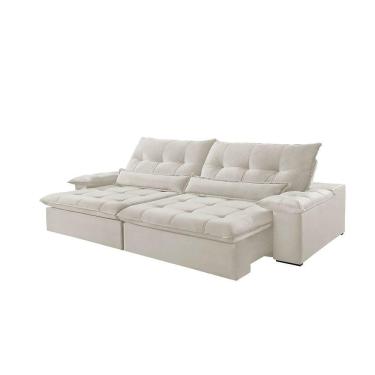 Imagem de Sofá Nivus Linho 02 Módulos De 120cm B25cm Meu Sofá Online A302 Linho Branco