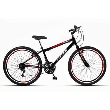Imagem de Bicicleta Aro 26 Axtek Sport Gold Rebaixado V-Brake Mtb 21V-Unissex