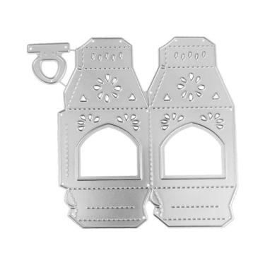 Imagem de Moldes De Corte Para Lanternas, Estêncil De Metal Para DIY, Scrapbooki