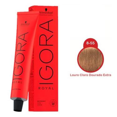 Imagem de Igora Royal Schwarzkopf Coloração Professional 8-55 60g - Schwarzkopf 