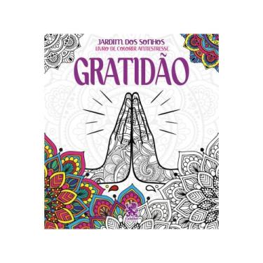 Imagem de Livro - Jardim dos Sonhos - Gratidão - Livro de Colorir Adulto - Camel