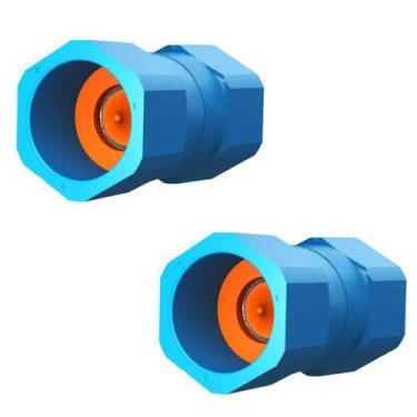 Imagem de Kit 2 Válvula de Retenção Airlock Universal Soldável - Valeplast