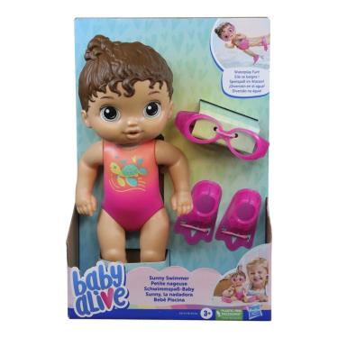 Imagem de Boneca Baby Alive Sunny Swimmer Morena