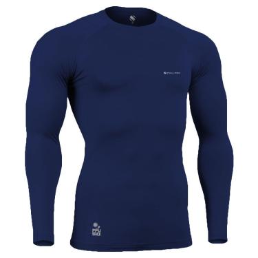 Imagem de Camisa de Compressão Térmica Stigli Pro Proteçaõ Solar FPU 50+ Manga Longa Poliamida-Masculino