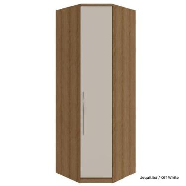 Imagem de Guarda Roupa Modulado 01 Porta 245cm Canto Oblíquo Setiba - Móveis Rim