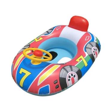 Imagem de Anel Flutuante Inflável para Bebê - Volante para Carro, Barco, Piscina