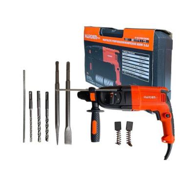 Imagem de Martelete Perfurador e Rompedor Harden 800 W e 3 Joules SDS-Plus 220v 