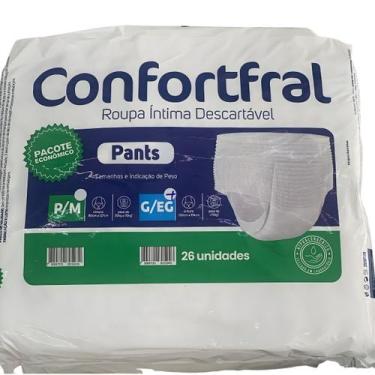 Imagem de Fralda Calça Adulto Geriátrica Confortfral Pants Grande Tamanho:P/M, P