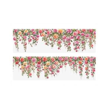 Imagem de Fita Adesiva Floral Com Tema De Videira Para Decoração De Diários E Em