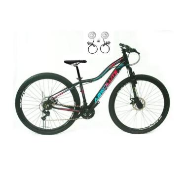 Imagem de Bicicleta Aro 29 Absolute Hera Feminina 24v Freios a Disco Hidráulicos Garfo Suspensão - Preto