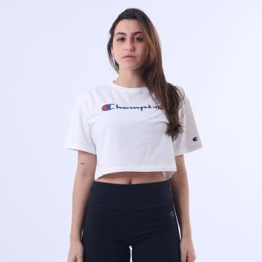 Imagem de Camiseta cropped champion athletic script logo ink, GG